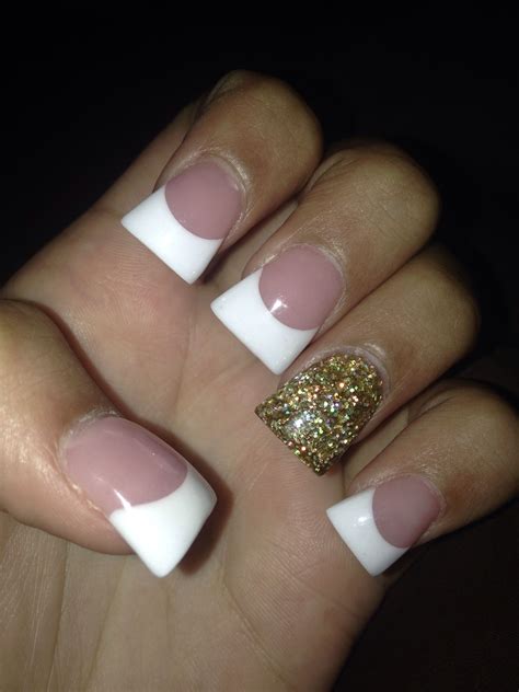 acrylic french nails designs